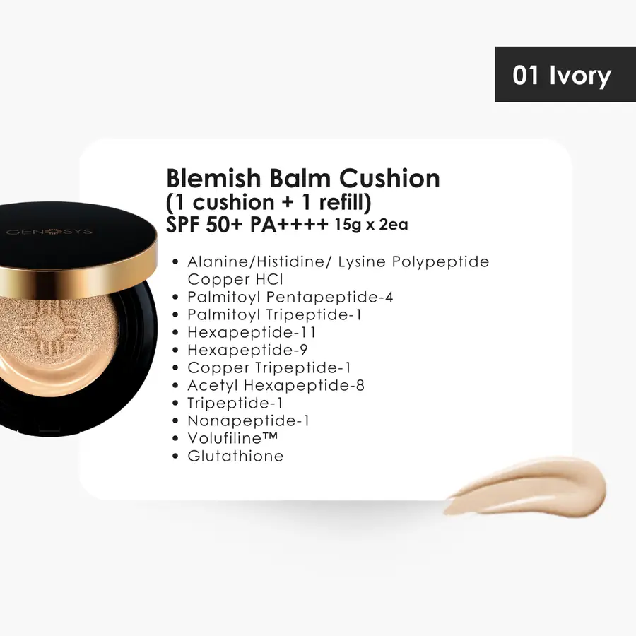 Skin Caring BB Cushion SPF50 CBC 15 g+15 g - Ivory